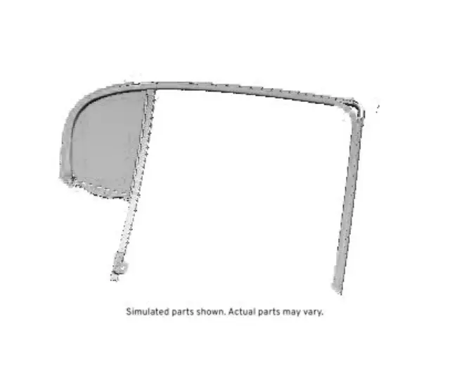 25893210 - : Part# 25893210 Driver Side Rear Door Stationary Window for Chevrolet: Cobalt Image