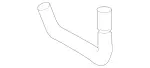 2115060535 - Heating and Ventilation: Hose for Mercedes-Benz Image