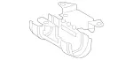 2304781140 - : Holder for Mercedes-Benz: SL55 AMG, SL63 AMG, SL65 AMG Image