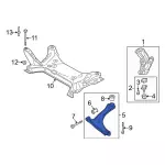 LK4Z3078A - : Lower Control Arm for Ford: E-Transit, Transit-150, Transit-250, Transit-350, Transit-350 HD Image