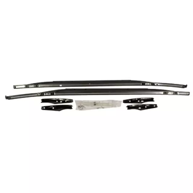 2007 thru 2014 Edge MKX OEM Genuine Ford Black Roof Rack Side Rail Set - Ford (7T4Z-7855100-AA)