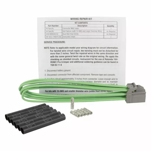 3U2Z14S411JBB - : Wire Assembly for Ford Image