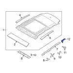 LJ6Z78513A06A - Body: Rail Reinforced for Ford: Escape Image
