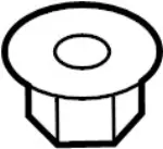 122300121 - : Suspension Stabilizer Bar Link Nut for INFINITI: I30 Image