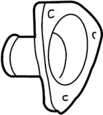 1304942L00 - : Water Inlet for Infiniti Image