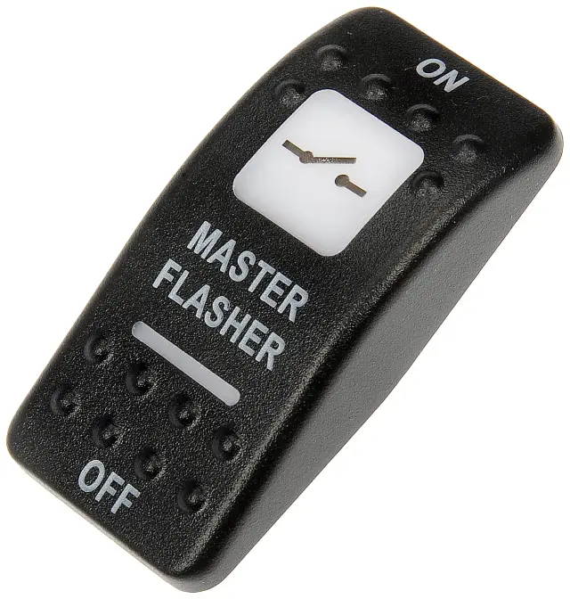 901011 - Electrical, Lighting and Body: Power Window Switch - 4 Button for Dorman Image