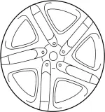 403003JA6A - Suspension: Wheel, Alloy for INFINITI: JX35, QX60 Image