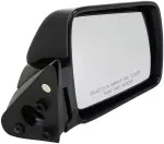 955233 - : Side View Mirror - Right, Manual Black for Dorman Image
