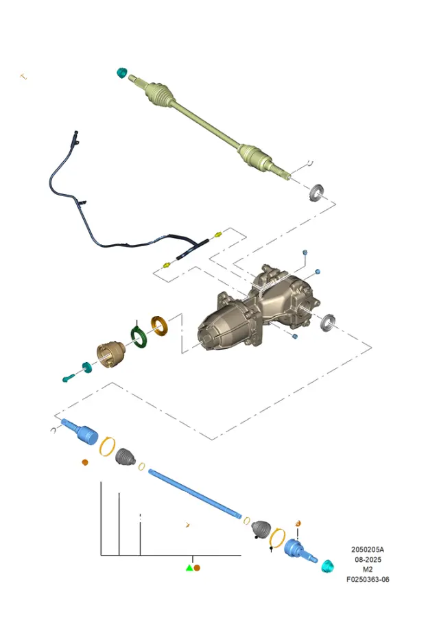 CV6Z3A331D - Universals &amp; Rear Axle: Cv Joint Boot Kit for Ford Image