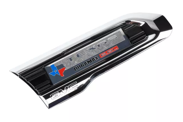 2020-2023 GMC - Bright Metal Front Passenger Side Fender Ornamentation Vent - GM (84586304)