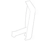 21172305247G50 - Body: Edge Guard for Mercedes-Benz Image