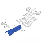 DV6Z1711434B - Exhaust: Heat Shield for Ford: Transit Connect Image