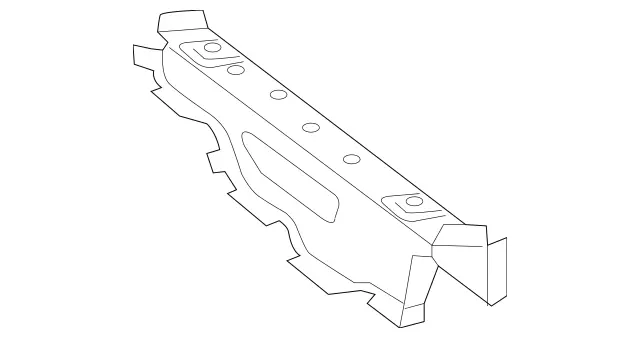 2056100121 - Substructure: Crossmember, Driver Seat for Mercedes-Benz: C350e, C400, C43 AMG, C450 AMG, C63 AMG, C63 AMG S, E300, E350, E400, E43 AMG, E450, E53 AMG, E63 AMG S Image image