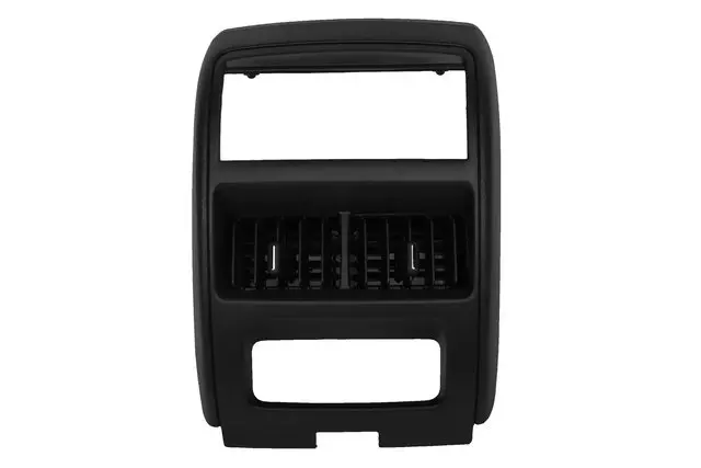 Jet Black Front Floor Console Rear Upper Trim Panel - GM (22885126)