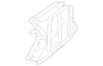 16746041007P82 - Body: Cover for Mercedes-Benz Image