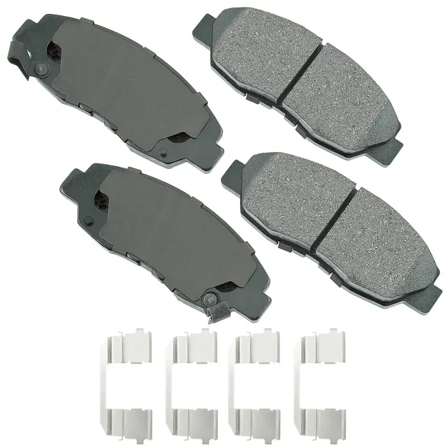 ACT465E - : Akebono ProACT Ultra Premium Ceramic Disc Brake Pad Kit for AKEBONO Image