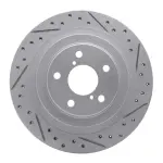 83013019R - : DFC Geoperformance Rotor - Drilled and Slotted for DYNAMIC FRICTION Image