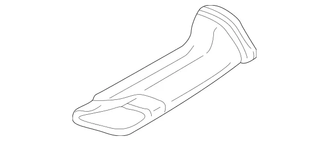2038310146 - Heating and Ventilation: Air Duct for Mercedes-Benz: 180C, C230, C240, C280, C32 AMG, C320, C350, C55 AMG Image image