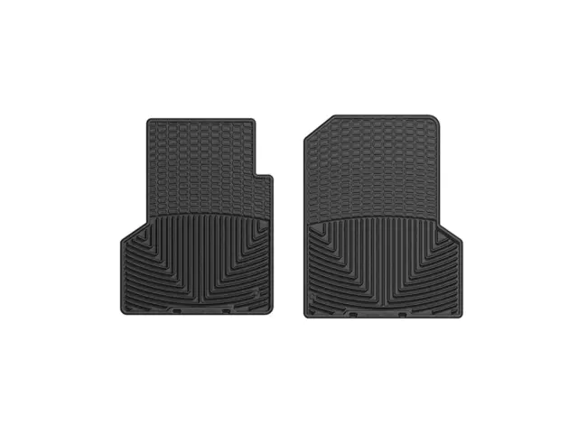 W224 - : Black All Weather Floor Mats for WeatherTech Image