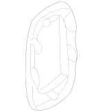 16376607917C45 - Body: Bezel for Mercedes-Benz Image