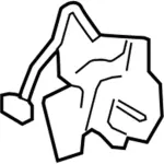 8L2Z7826413B - Body: Latch for Ford: Explorer, Explorer Sport Trac Image