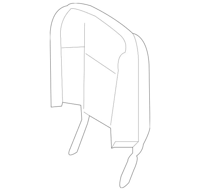 25187008897E79 - Body: Monitor for Mercedes-Benz Image