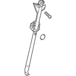 DE9Z74611B68AA - Body: Lap &amp; Shoulder Belt for Lincoln: MKT Image