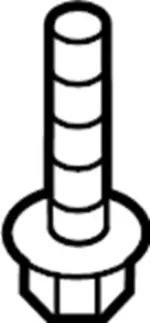 54459JV00D - : Stabilizer Bar Bolt for INFINITI: QX50, QX56, QX80 Image