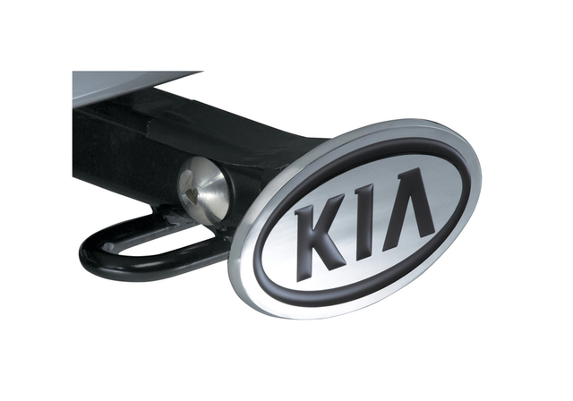 UR010AY125HC - Trailering: Tow Hitch Chrome Cover for Kia: Sedona, Sorento, Sportage Image