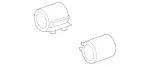 29955002 - : Pipe Clamp, Exhaust Sys for Mercedes-Benz Image