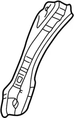 76718AR030 - Body: Reinforcement for Infiniti Image