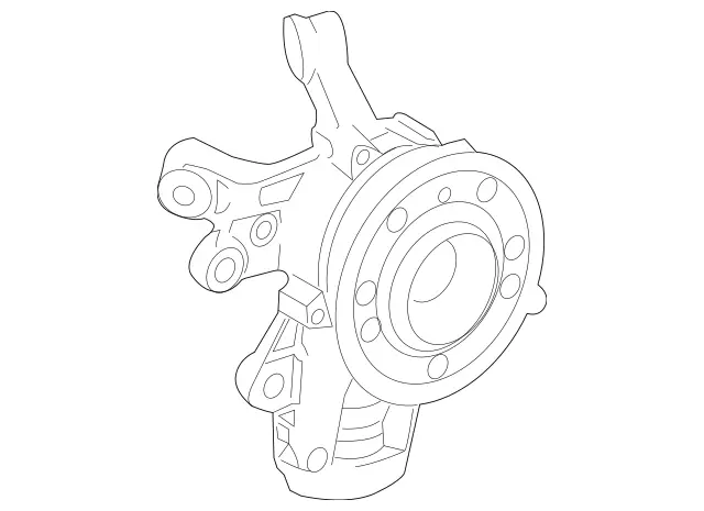 1673571200 - Rear Axle: Wheel Carrier for Mercedes-Benz: GLE53 AMG, GLE63 AMG S, GLS450, GLS63 AMG Image image
