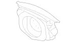 21886030028R23 - Electrical: Driver Air Bag for Mercedes-Benz Image