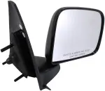 955224 - : Side View Mirror - Right, Manual, Black for Dorman Image