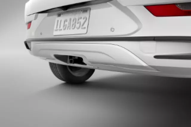 42766479 - Towing: Trailer Hitch Bezel Trim, Anderson Silver for Buick: Encore GX Image