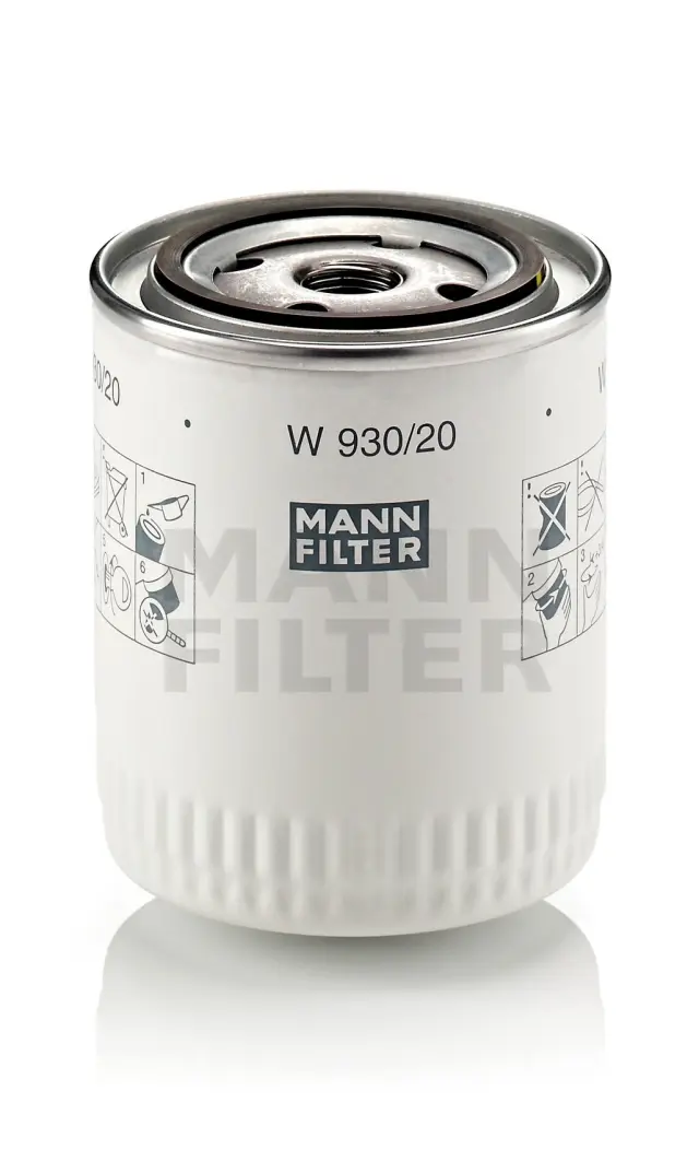 W93020 - : Engine Oil Filter for MANN-FILTER Image