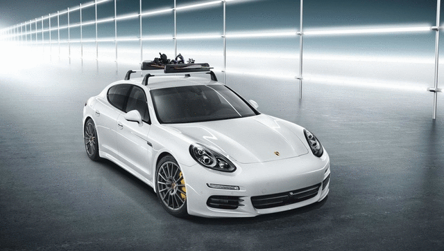 Ski/Snowboard Holder - Pull-Out - Porsche (95B-044-800-10)