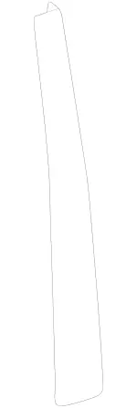 2116903387 - Rear Doors: Trim Molding for Mercedes-Benz: E320, E500, E55 AMG Image