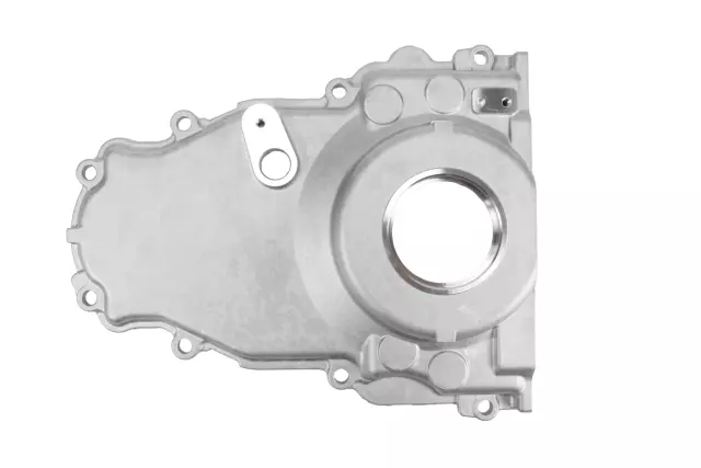 12600326 - Engine: Front Cover for Buick: Rainier | Cadillac: CTS | Chevrolet: Avalanche, Camaro, Caprice, Colorado, Corvette, Express 1500, Express 2500, Express 3500, Silverado 1500, Silverado 1500 Classic, SS, SSR, Suburban 1500, Tahoe, Trailblazer | GMC: Canyon, Envoy, Savana 1500, Savana 2500, Savana 3500, Sierra 1500, Sierra 1500 Classic, Yukon, Yukon XL 1500 | Hummer: H3, H3T | Pontiac: G8, GTO Image