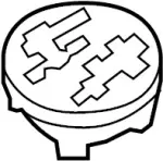 849A7CD000 - : Spacer - Luggage Floor for Infiniti Image