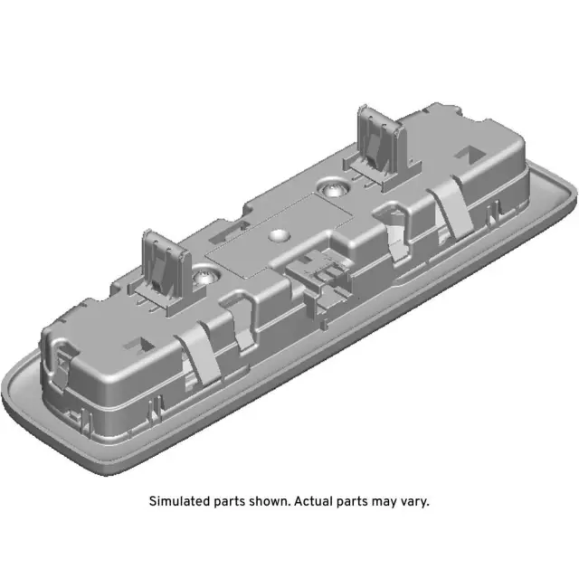 86801221 - : Dome Lamp Assembly for Chevrolet: Silverado 1500, Silverado 1500 LTD, Silverado 2500 HD, Silverado 3500 HD | GMC: Sierra 1500, Sierra 1500 Limited, Sierra 2500 HD, Sierra 3500 HD Image