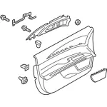 HP5Z5423943ED - Body: Door Trim Panel for Lincoln: MKZ Image