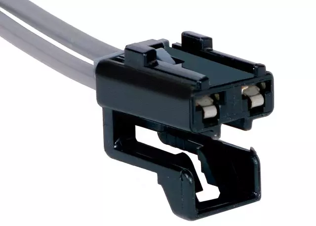 PT275 - HVAC: 2-Way Female Black Multi-Purpose Pigtail for Buick: Commercial Chassis, Regal, Roadmaster | Cadillac: Commercial Chassis, Fleetwood | Chevrolet: Camaro, Caprice, Cavalier, Classic, Impala, Lumina, Malibu, Monte Carlo | Oldsmobile: Achieva, Alero, Custom Cruiser, Cutlass, Cutlass Supreme | Pontiac: Firebird, Grand Am, Grand Prix, Sunfire | Saturn: SC, SC1, SC2, SL, SL1, SL2, SW1, SW2 Image