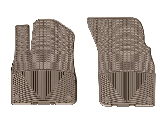 W376TN - Accessories: Front Tan All Weather Floor Mats for WeatherTech Image