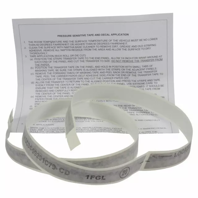 BC3Z9920001EB - Body: Stripe Tape for Ford: F-250 Super Duty, F-350 Super Duty, F-450 Super Duty Image