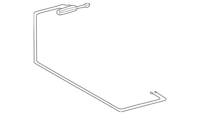 2308001072 - Vacuum System/Hydraulic System: Cylinder for Mercedes-Benz: SL500, SL55 AMG, SL550, SL600, SL63 AMG, SL65 AMG Image image