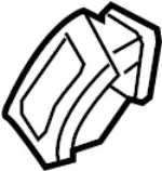 68761JK00A - : Defroster Vent for INFINITI: G25, G35, G37, Q40, Q60 Image