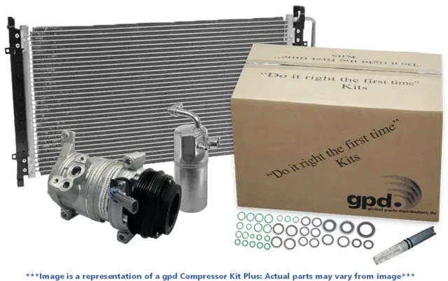 9611809A - Air Conditioning &amp; Heat: A/C Compressor and Condenser Kit for GLOBAL PARTS DISTRIBUTORS Image