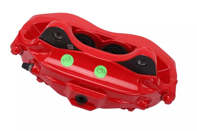 Red Front Driver Side Brake Caliper - GM (84636644)