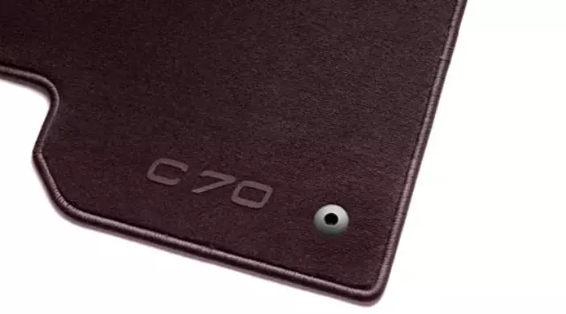 39806210 - Interior: 2013 Volvo C70 - Floor Mats - Textile Flat - Cacao Brown for Volvo: C70 Image